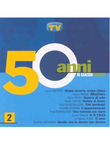 Anni canzoni italiane - 50,