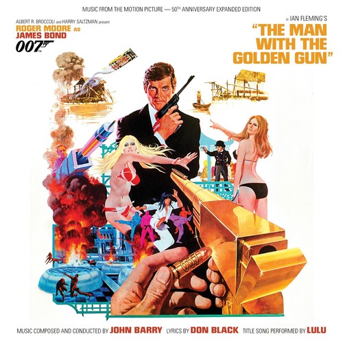 Man with the golden - golden, gun