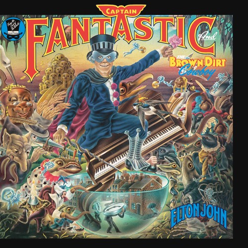 Elton john captain fantastic - john,