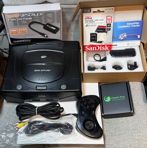 Sega saturn full mod ok - sega,