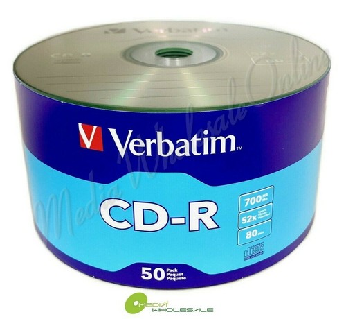 Verbatim blank 52x - verbatim, cdr